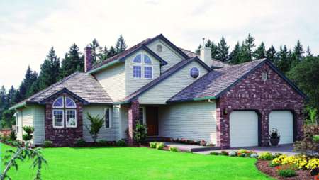 Изображение канадского дома с канадского сайта готовых проектов домов.